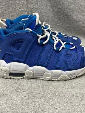 Nike Air More Uptempo Battle Blue (GS) DM1023-400 Size 6.5y